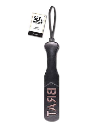 Sportsheets International SS92113 Brat Paddle, Imprints BRAT