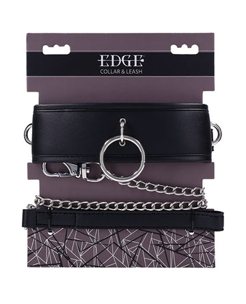 Sportsheets International SS98046 Edge Collar & Leash, Black Padded