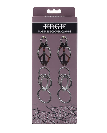 Sportsheets International SS98064 Edge Tuggable Clover Clamps, Silver