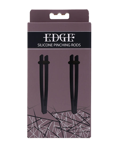 Sportsheets International Edge Silicone Pinching Rods, Black