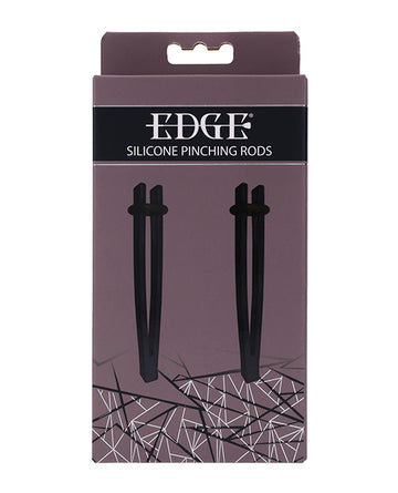 Sportsheets International Edge Silicone Pinching Rods, Black