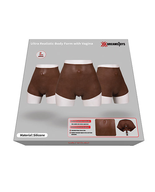 ST Rubber GmbH XX-DREAMTOYS Ultra Realistic Vagina Form, Large Brown