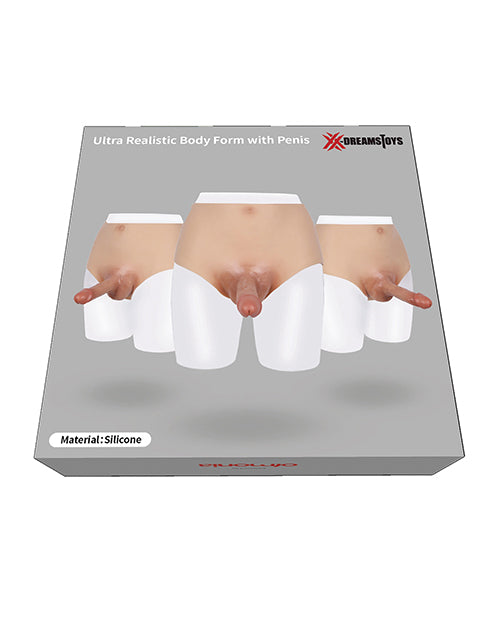 ST Rubber GmbH 700000256454 Ultra Realistic Penis Form M, Silicone, Ivory