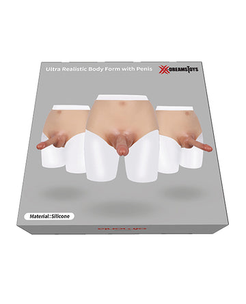 ST Rubber GmbH 700000256454 Ultra Realistic Penis Form M, Silicone, Ivory