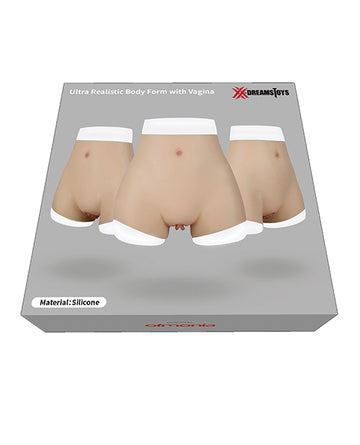 XX-DREAMSTOYS Ultra Realistic Vagina Form, Large - Ivory