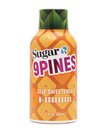Sugar Splash SS-9P-SINGLE 9Pines Self Sweetener Pineapple Shot for Lovers