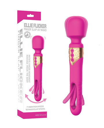 SECWELL Ellie Flicking Wand - Dual-Action with 10 Flicking & 10 Vibrating Speeds