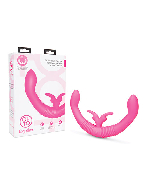 Electric Together Female Intimacy Vibe, Silicone – Pink