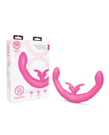 Electric Together Female Intimacy Vibe, Silicone – Pink