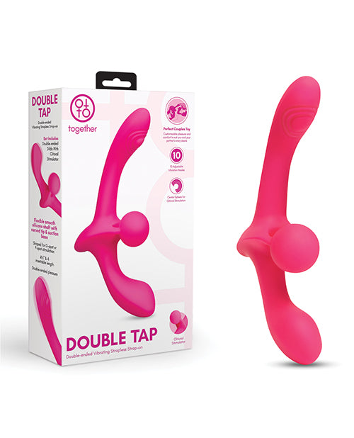 COTR Inc TOG-014 Double Tap Dual-Ended Vibrator, Silicone