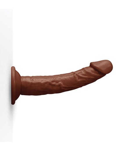 COTR Inc Together Tones 6.75 in. Realistic Curved Strap-On Dildo, Dark