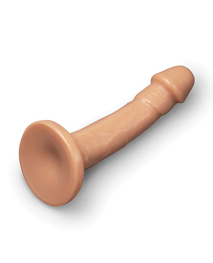 COTR Inc Together Tones 8 in. Realistic Curved Strap-On Dildo