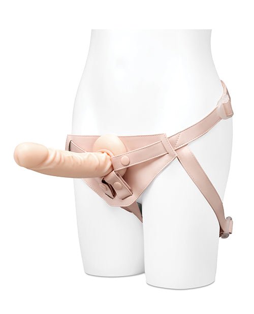 COTR Inc Together Tones 8.25 in. Realistic Strap-On Dildo - Light