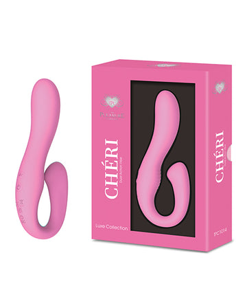The Pleasure Company TPC1013 Dual Action Vibrator, Pink Silicone, 10 Vibrations