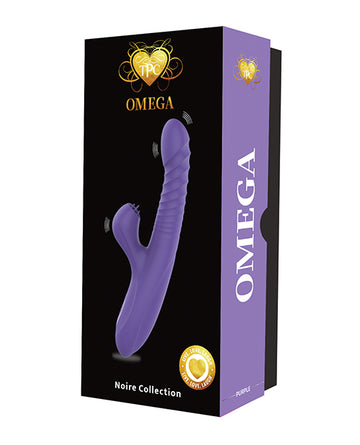The Pleasure Company Omega Multi-Function Warming Rabbit Vibe, Purple