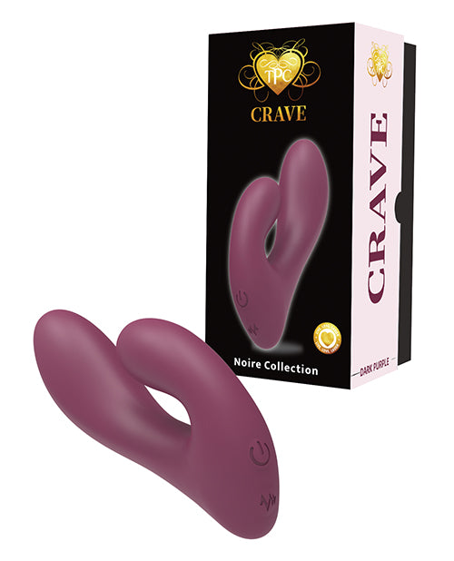 The Pleasure Company TPCB2023PR Crave Rabbit Vibrator, Purple