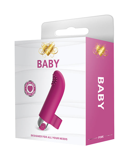 The Pleasure Company TPCW1004PK Baby Finger Bullet Vibe, Pink, 10 Speed