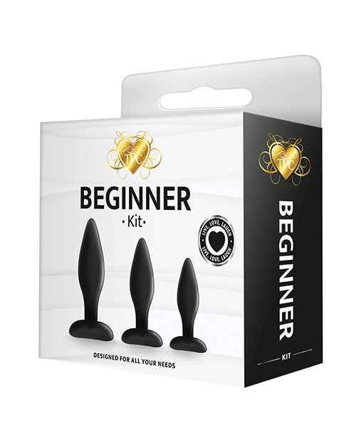 The Pleasure Company TPCW2001K Beginner Anal Kit, Silicone, 3 Sizes