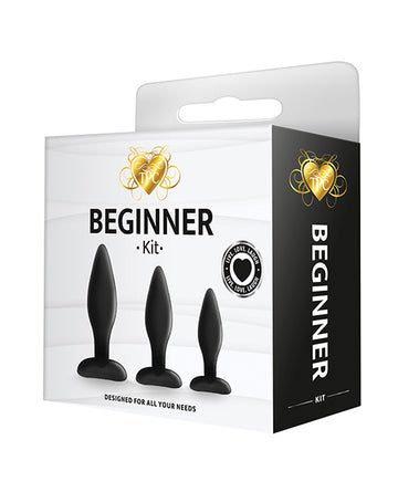 The Pleasure Company TPCW2001K Beginner Anal Kit, Silicone, 3 Sizes