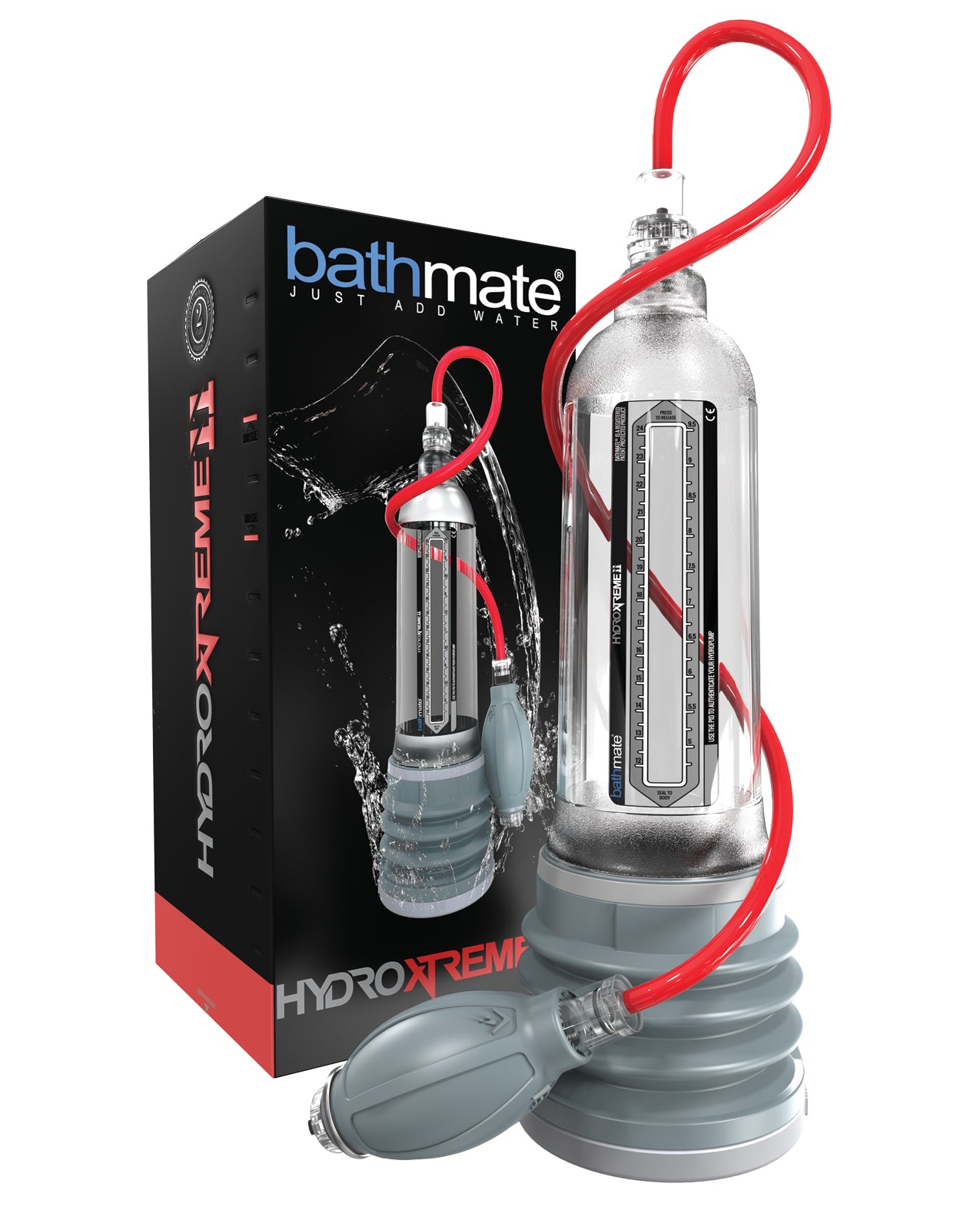 Bathmate BM-HX11-CC HydroXtreme 11 Pump, Clear