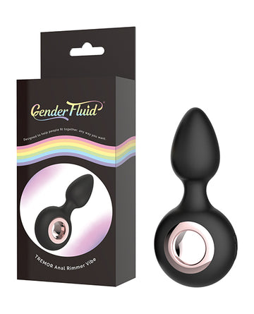 Thank Me Now GF-4257 Tremor Ring Plug Anal Vibe, 10 Patterns, USB Rechargeable