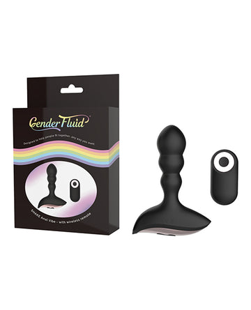 Thank Me Now GF-4288 Shake Anal Vibe, Black, 5" Length