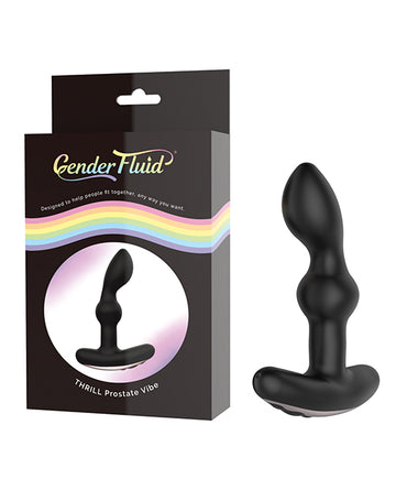 Thank Me Now GF-4325 Gender Fluid Thrill Prostate Vibe, 5.9"L, USB Rechargeable