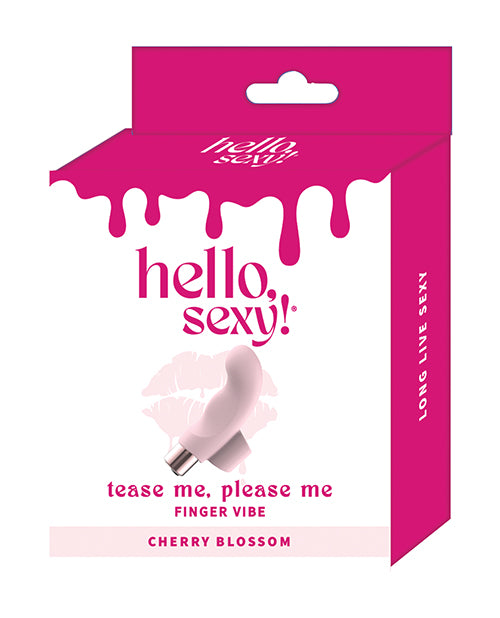 Thank Me Now HS-5124 Tease Me Please Me Finger Vibe, Pink, 8 Speeds
