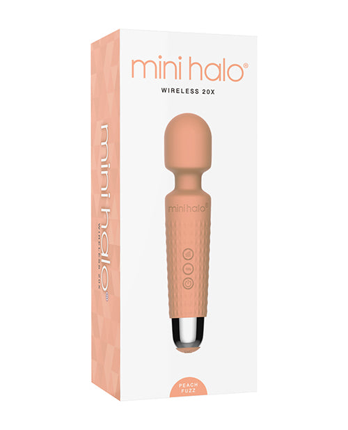 Viben MH-3106 Mini Halo Wireless Wand, 20 Patterns, Peach
