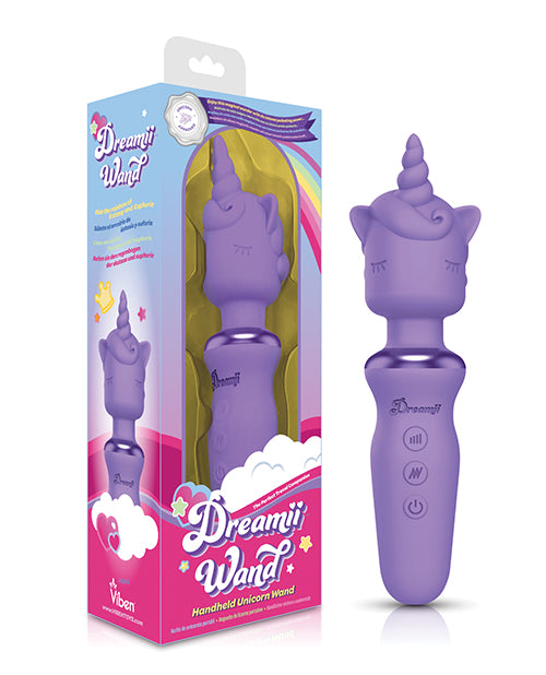 Viben VD-75032 Dreamii Unicorn Wand, Lilac Whirl, 15 Patterns