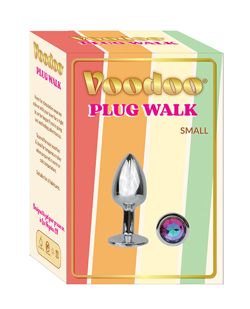 Thank Me Now VS-1010 Voodoo Walk Small Plug, Silver, 2.7"