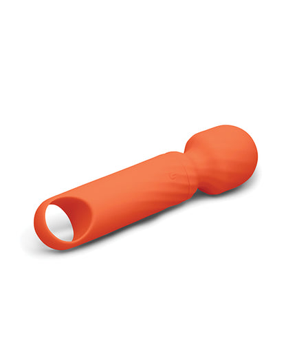 Vibe Fantasy 5 in. Lolly Mini Wand Vibrator, Orange