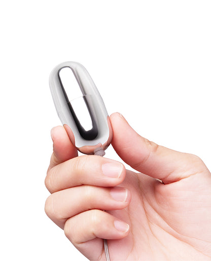 ELD Vibe Fantasy Silver Bullet Vibrator with Wired Remote Control