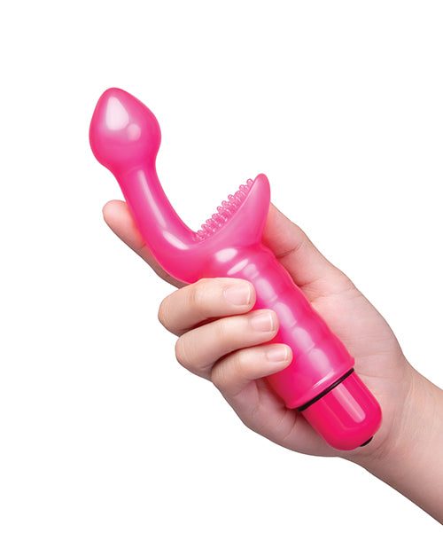 Electric Vibe Fantasy G-Spot Kisser Vibrator, Pink