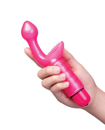 Electric Vibe Fantasy G-Spot Kisser Vibrator, Pink