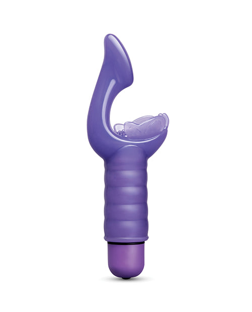 ELD Electric Vibe Fantasy Butterfly G-Spot Kisser Vibrator, Purple