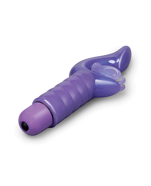 ELD Electric Vibe Fantasy Butterfly G-Spot Kisser Vibrator, Purple