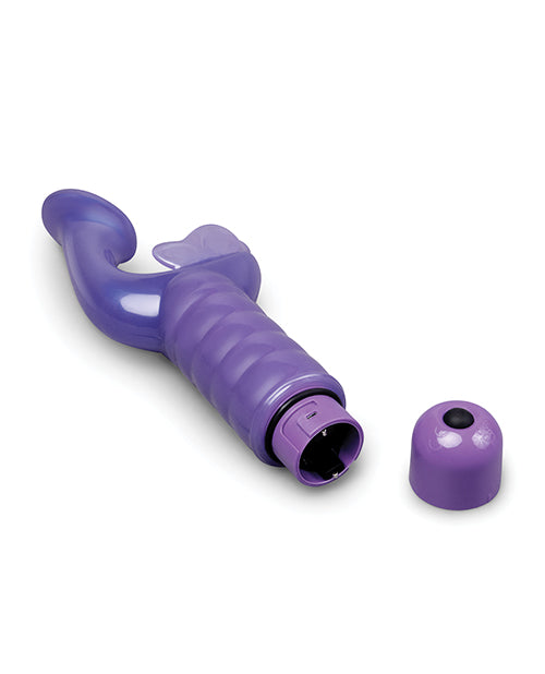 ELD Electric Vibe Fantasy Butterfly G-Spot Kisser Vibrator, Purple