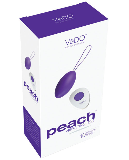 VeDo VI-B0303 Rechargeable Egg Vibe, 15cm, Silicone