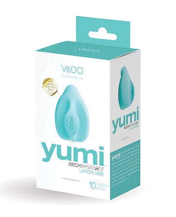 VeDo VI-F0501 Yumi Layon Vibe, Turquoise, 10 Vibration Modes, USB Rechargeable