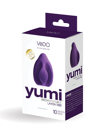 VeDo VI-F0513 Yumi Finger Vibe, 10 Vibration Modes, Silicone