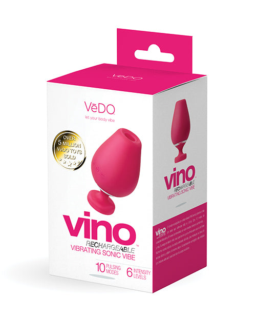 VeDo VI-F1709 Rechargeable Sonic Vibe, Pink, Pulsating, Vibrating