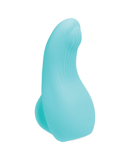 VeDo Luxi Rechargeable Silicone Finger Vibrator - Turquoise