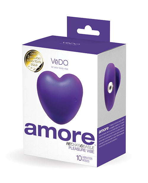 VeDo VI-H0118 Amore Rechargeable Pleasure Vibe, Purple