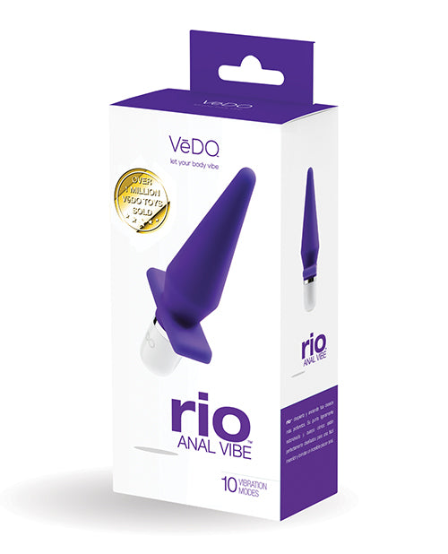 VeDo VI-M0103 Rio Anal Vibe, 10 Vibration Modes, Waterproof, 13.5cm