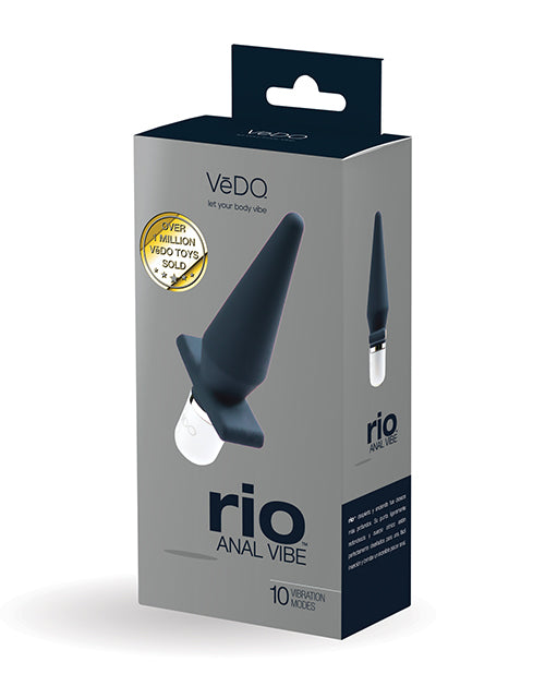 VeDo VI-M0108 Rio Anal Vibe, 13.5cm, 10 Vibration Modes