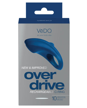 VeDo VI-R0606 Overdrive Plus Rechargeable C Ring, 10 Modes