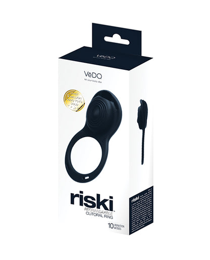 VeDo Riski Rechargeable Wearable Vibrator – Black