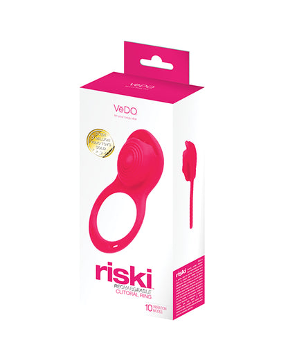VeDo Riski Rechargeable Wearable Vibrator – Pink