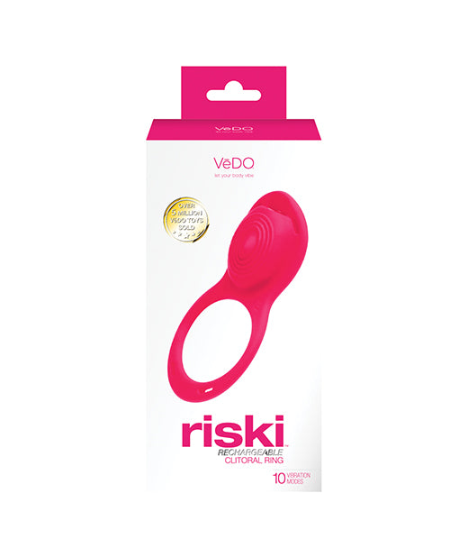 VeDo Riski Rechargeable Wearable Vibrator – Pink